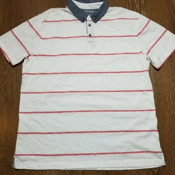 Banana Republic Other - Banana republic shirt medium vintage polo striped